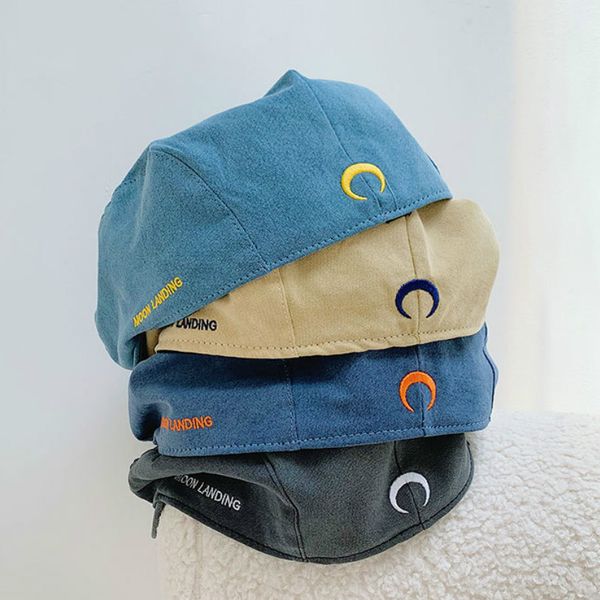 women autumn winter cotton beret embroidery moon forward cap ladies beret cap british retro ladies casual french hat, Blue;gray
women autumn winter cotton beret embroidery moon forward cap ladies beret cap british retro ladies casual french hat, Blue;gray