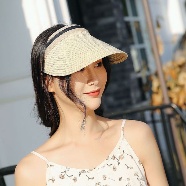 wide brim hats baseball cap british knight visor straw hat solid color empty casual sunscreen beach sun, Blue;gray
wide brim hats baseball cap british knight visor straw hat solid color empty casual sunscreen beach sun, Blue;gray