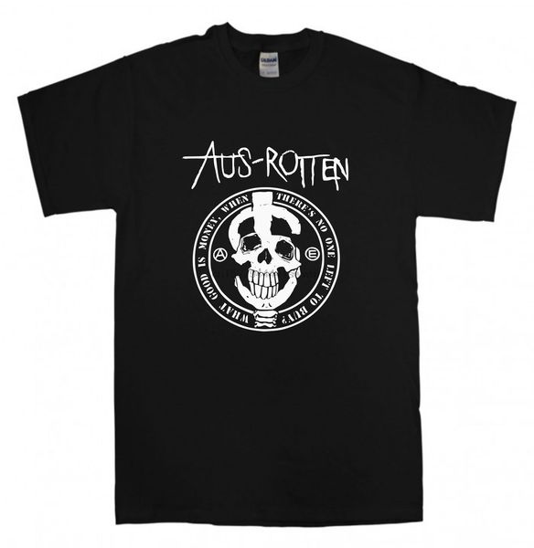 aus-rotten t-shirt new khaki black t shirt crust anarcho-punk post rock 2019 new pure cotton short sleeves shirts
aus-rotten t-shirt new khaki black t shirt crust anarcho-punk post rock 2019 new pure cotton short sleeves shirts
