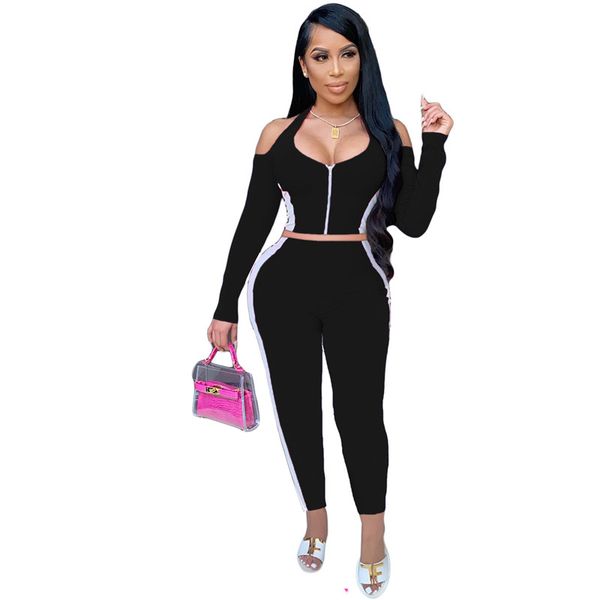женщины моды костюмы повседневные полосатый костюмы sexy панелями scoop neck crop top карандаш брюки женские конструкторы одежда 2020, Gray
женщины моды костюмы повседневные полосатый костюмы sexy панелями scoop neck crop top карандаш брюки женские конструкторы одежда 2020, Gray