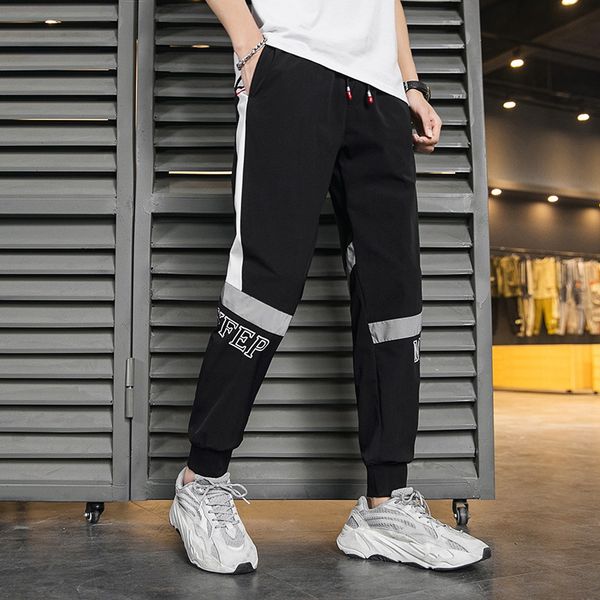 men's casual pants casual pants 2020 new men's spring and summer reflective color matching trend non-ironing fashion brand korean, Blue
men's casual pants casual pants 2020 new men's spring and summer reflective color matching trend non-ironing fashion brand korean, Blue