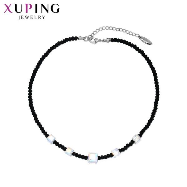 xuping fashion necklace crystals from fashion jewelry party gift for ladies s176.9-necklace-00992, Silver
xuping fashion necklace crystals from fashion jewelry party gift for ladies s176.9-necklace-00992, Silver