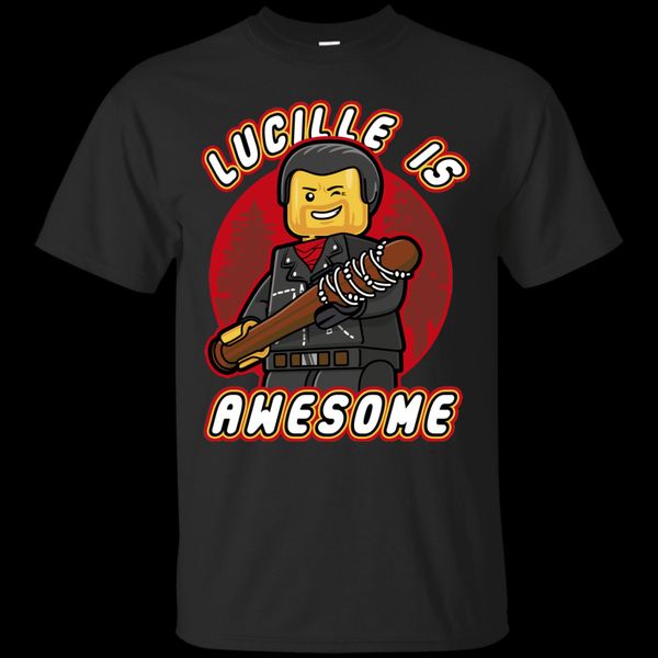 printed men t shirt cotton tshirt lucille is awesome o-neck short-sleeve women t-shirt
printed men t shirt cotton tshirt lucille is awesome o-neck short-sleeve women t-shirt