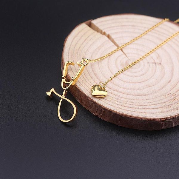 stethoscope nurse necklaces chains necklaces gifts doctoral creative heart love necklace, Silver
stethoscope nurse necklaces chains necklaces gifts doctoral creative heart love necklace, Silver