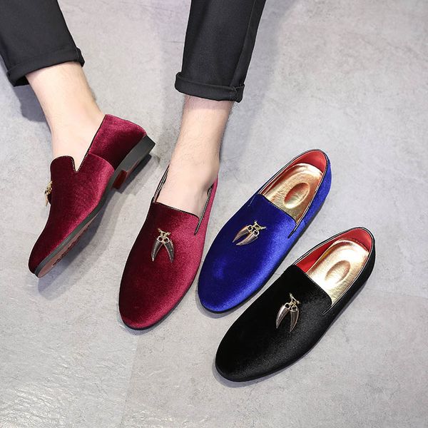 men sickle suede casual shoes flat slip-on dress shoes large size pointed toe solid color wedding loafers 38-48, Black
men sickle suede casual shoes flat slip-on dress shoes large size pointed toe solid color wedding loafers 38-48, Black