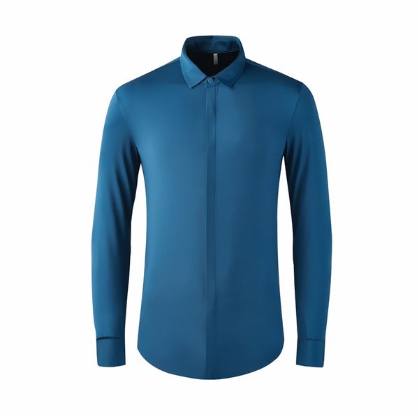 men's dress shirts brand quality nylon shirt men turn down collar long sleeve slim chemise homme solid color business male plus size, White;black
men's dress shirts brand quality nylon shirt men turn down collar long sleeve slim chemise homme solid color business male plus size, White;black
