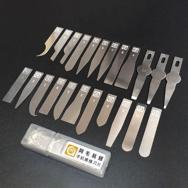 23 in 1 mobile phone bga ic chip repair blades kit for cpu disassemble glue remover logic board nand flash repair tools
23 in 1 mobile phone bga ic chip repair blades kit for cpu disassemble glue remover logic board nand flash repair tools