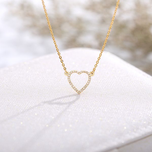 romantic fashion love heart shape zircon pendant necklaces jewelry for women crystal choker chain wedding memory gifts, Silver
romantic fashion love heart shape zircon pendant necklaces jewelry for women crystal choker chain wedding memory gifts, Silver