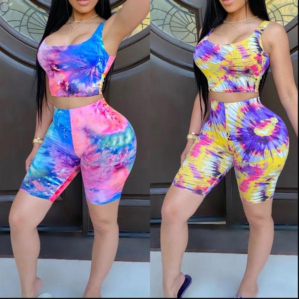 tie крашение печать женщины спортивный костюм без рукавов ремень crop top высокой талией байкер шорты брюки тренировки одежды tracksuit outf, Gray
tie крашение печать женщины спортивный костюм без рукавов ремень crop top высокой талией байкер шорты брюки тренировки одежды tracksuit outf, Gray