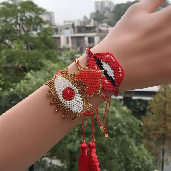 charm bracelets grapes evil eye bracelet for women perles miyuki jewelry lucky pulseras mujer 2021 summer handmade wedding gift, Golden;silver
charm bracelets grapes evil eye bracelet for women perles miyuki jewelry lucky pulseras mujer 2021 summer handmade wedding gift, Golden;silver
