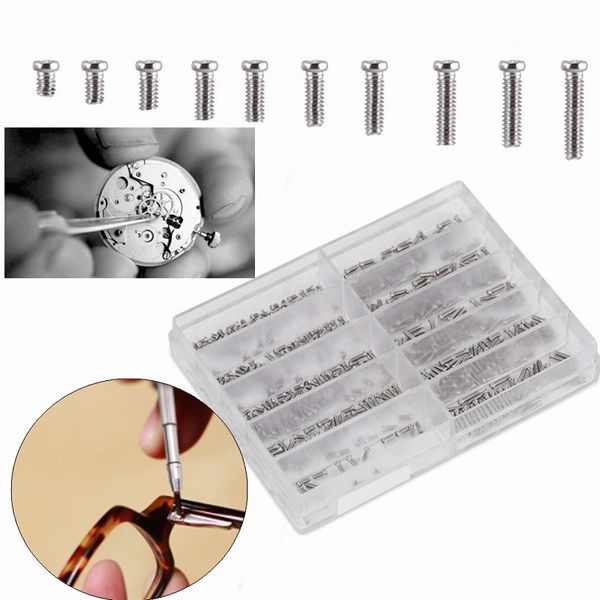 repair tools & kits 600pcs/box 10 sizes stainless steel assorted screws for watch tool kit watchmaker eyeglass parts accessories
repair tools & kits 600pcs/box 10 sizes stainless steel assorted screws for watch tool kit watchmaker eyeglass parts accessories