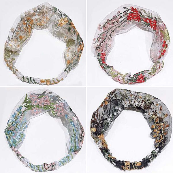 h:hyde new women summer elegant embroidery flower chiffon headband sweet hair ornament hairband turban fashion hair accessories, Golden;silver
h:hyde new women summer elegant embroidery flower chiffon headband sweet hair ornament hairband turban fashion hair accessories, Golden;silver