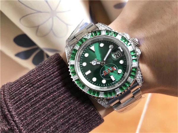 steel band mechanical man watch automatic stainless steel watchcase green dial watch 154, Slivery;brown
steel band mechanical man watch automatic stainless steel watchcase green dial watch 154, Slivery;brown