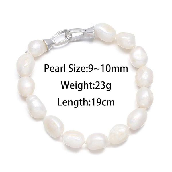 charm bracelets irregular baropue pearl 9-10 mm bracelet for women romantic love gift, Golden;silver
charm bracelets irregular baropue pearl 9-10 mm bracelet for women romantic love gift, Golden;silver
