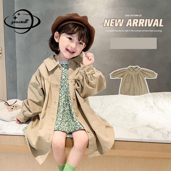 2-9y kids trench coat spring autumn girls jacket overcoat clothing long style turn-down collar buttons children windbreaker h30, Blue;gray
2-9y kids trench coat spring autumn girls jacket overcoat clothing long style turn-down collar buttons children windbreaker h30, Blue;gray