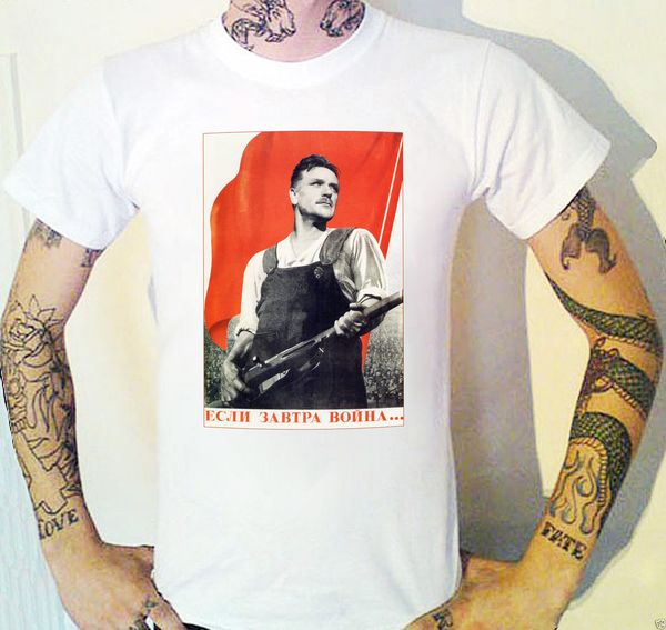 short shirt hip hop vintage soviet propaganda poster t-shirt communism red ussr communist o printing shirt
short shirt hip hop vintage soviet propaganda poster t-shirt communism red ussr communist o printing shirt