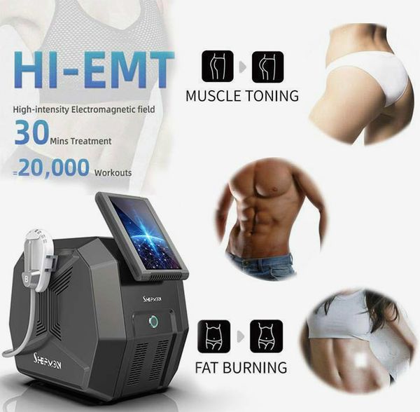 hiemt technology muscle building fat reduction equipment emslim em slimming 7 tesla emslim em slim beautys for body shaping contouring, Black;white
hiemt technology muscle building fat reduction equipment emslim em slimming 7 tesla emslim em slim beautys for body shaping contouring, Black;white