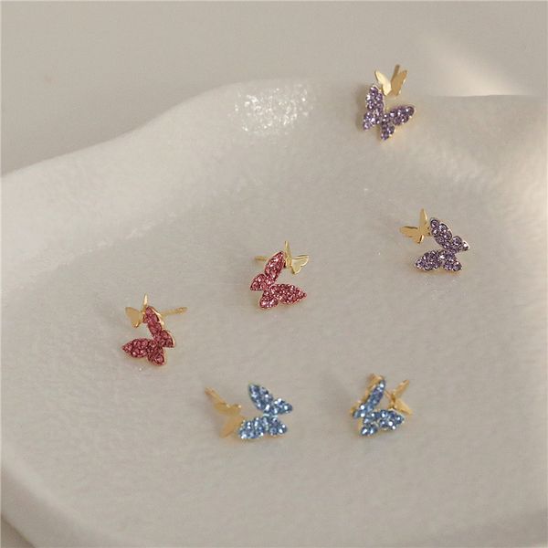 quality new korean elegant cute rhinestone butterfly stud earrings for women students boucle doreille jewelry gifts
quality new korean elegant cute rhinestone butterfly stud earrings for women students boucle doreille jewelry gifts