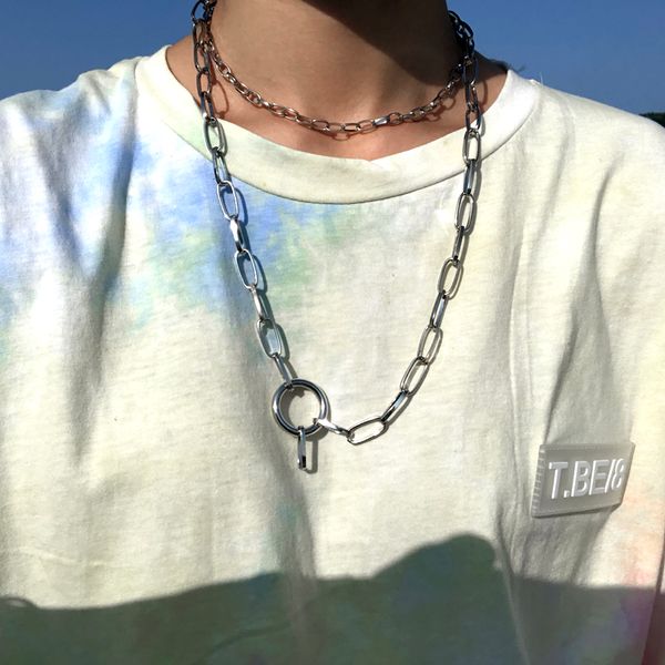 chains necklace hip hop choker boho punk chain retro women men stainless steel gold necklaces pendants rock jewelry gothic steampunk, Silver
chains necklace hip hop choker boho punk chain retro women men stainless steel gold necklaces pendants rock jewelry gothic steampunk, Silver