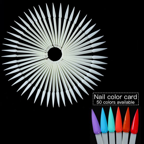 false nails 50pcs nail tips polish display white fan wheel art practice uv gel tool manicure, Red;gold
false nails 50pcs nail tips polish display white fan wheel art practice uv gel tool manicure, Red;gold
