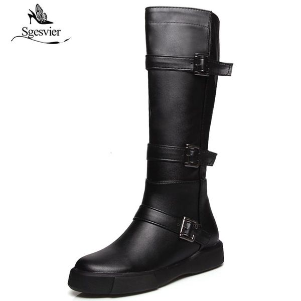 sgesvier woman knee high boots flat heel pu leather shoes winter ladies black white thigh high snow boots shoes woman ox905
sgesvier woman knee high boots flat heel pu leather shoes winter ladies black white thigh high snow boots shoes woman ox905