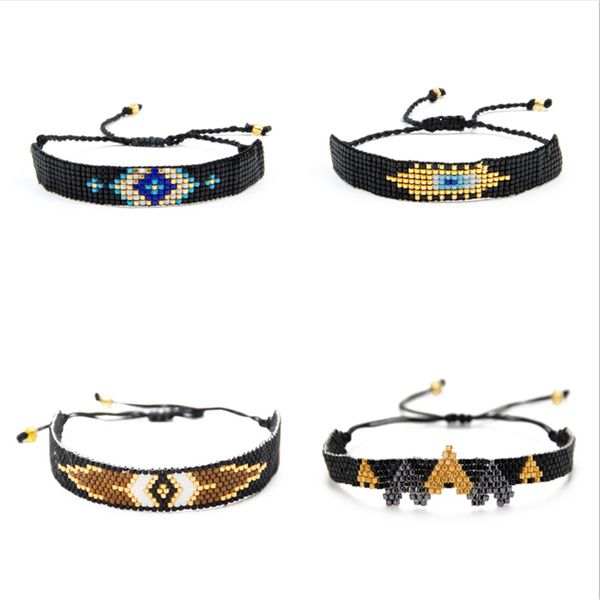 shinusboho bracelet men geometric miyuki evil eye bracelet bangle for women lucky eye pulseira jewelry friendship cuff bracelets, Red;blue
shinusboho bracelet men geometric miyuki evil eye bracelet bangle for women lucky eye pulseira jewelry friendship cuff bracelets, Red;blue