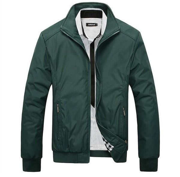 men's jackets 2021 jacket spring autumn fashion overcoat arrival stand collar slim casual style wholesale sportswear windbreaker, Black;brown
men's jackets 2021 jacket spring autumn fashion overcoat arrival stand collar slim casual style wholesale sportswear windbreaker, Black;brown