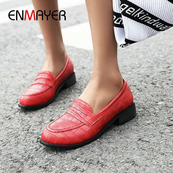 enmayer pu casual pumps women shoes slip-on round toe rubber spring/autumn square heel basic leisure women high heels 34-43, Black
enmayer pu casual pumps women shoes slip-on round toe rubber spring/autumn square heel basic leisure women high heels 34-43, Black