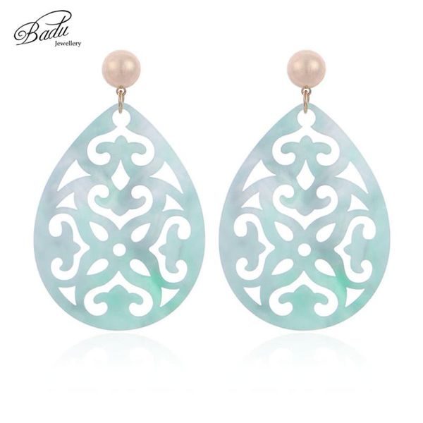 badu oval acrylic earrings for women bohemian green carved acetic acid pendant dangle drop earrings party jewelry, Silver
badu oval acrylic earrings for women bohemian green carved acetic acid pendant dangle drop earrings party jewelry, Silver