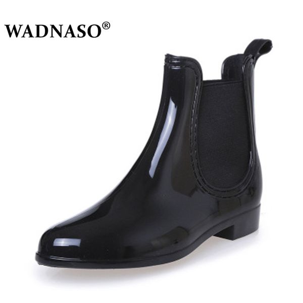 boots wadnaso 2021 women rubber pvc ankle rain waterproof trendy jelly boot elastic band rainy shoes woman, Black
boots wadnaso 2021 women rubber pvc ankle rain waterproof trendy jelly boot elastic band rainy shoes woman, Black