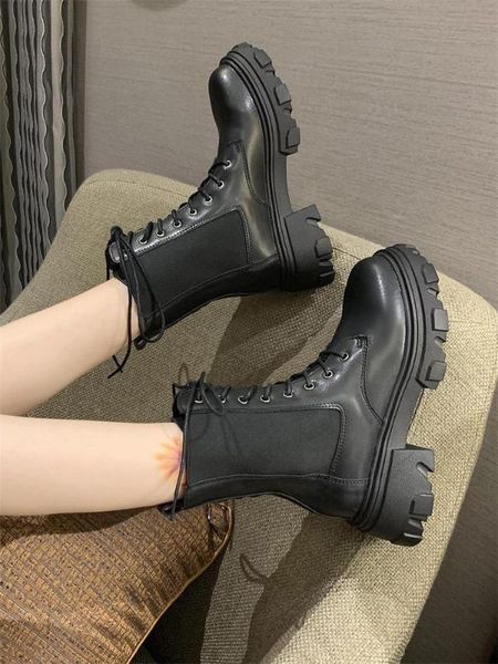 summer boots women booties ladies rock shoes woman round toe luxury designer lace up boots-women ankle autumn fashion med 2020, Black
summer boots women booties ladies rock shoes woman round toe luxury designer lace up boots-women ankle autumn fashion med 2020, Black