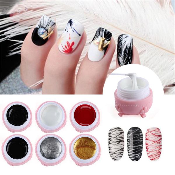 creative spider line painting gel nail art manicure tips beauty lace color painting gel soaking-off nail decors 6ml new, Red;pink
creative spider line painting gel nail art manicure tips beauty lace color painting gel soaking-off nail decors 6ml new, Red;pink