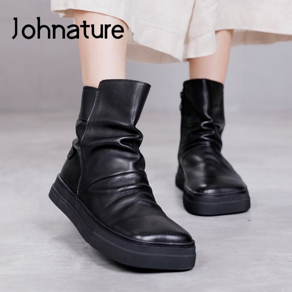 johnature платформа женщины boots натуральная кожа женская обувь 2020 новые zip круглый toe плоский с зимней лодыжки ручной работы женские с, Black
johnature платформа женщины boots натуральная кожа женская обувь 2020 новые zip круглый toe плоский с зимней лодыжки ручной работы женские с, Black