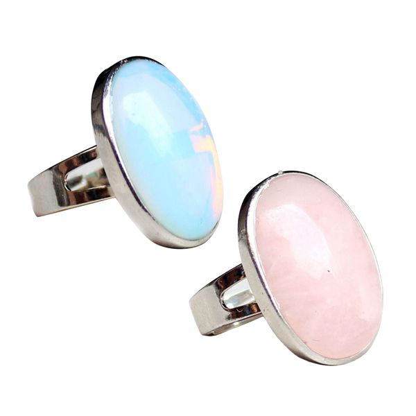 2pcs unique oval opal stone ring vintage wedding party jewelry rings charms, Golden;silver
2pcs unique oval opal stone ring vintage wedding party jewelry rings charms, Golden;silver