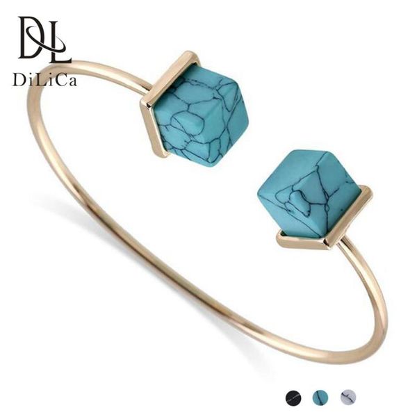 dilica fashion women's open bracelet alloy geometric bangle female wrist bracelets ethnic costume accessories armband, Black
dilica fashion women's open bracelet alloy geometric bangle female wrist bracelets ethnic costume accessories armband, Black