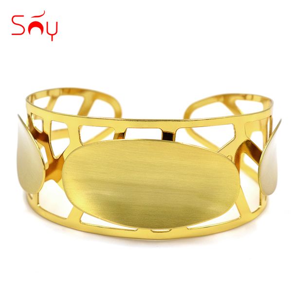 sunny jewelry fashion jewelry 2020 cuff bracelets bangles for women oval hollow out for party wedding daily wear, Black
sunny jewelry fashion jewelry 2020 cuff bracelets bangles for women oval hollow out for party wedding daily wear, Black