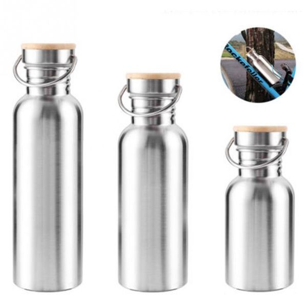 300/500/750ml stainless steel wide mouth water bottle cycle mountain climbing sports water jug t200216
300/500/750ml stainless steel wide mouth water bottle cycle mountain climbing sports water jug t200216