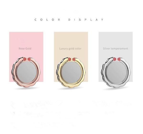 new design mirror surface universal aluminium alloy mobile phone ring holder stand elegant bow-knot smartphone support
new design mirror surface universal aluminium alloy mobile phone ring holder stand elegant bow-knot smartphone support