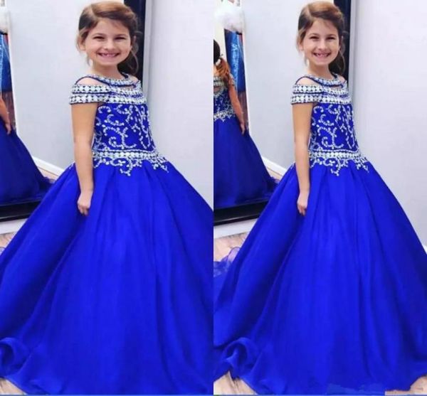royal blue crystals beaded girl's pageant dresses with zipper back ball gown off shoulder kids birthday party gowns, Red;yellow
royal blue crystals beaded girl's pageant dresses with zipper back ball gown off shoulder kids birthday party gowns, Red;yellow