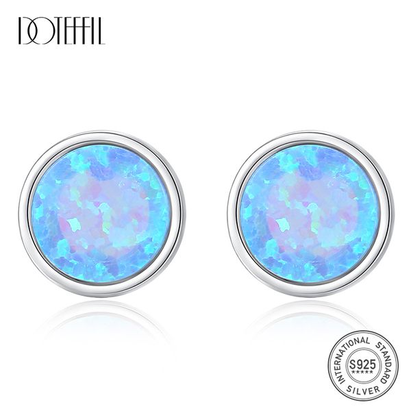 doteffil real 925 sterling silve brightly round opal stud earrings for women three color girls dating party 925 earrings jewelry, Golden;silver 
doteffil real 925 sterling silve brightly round opal stud earrings for women three color girls dating party 925 earrings jewelry, Golden;silver