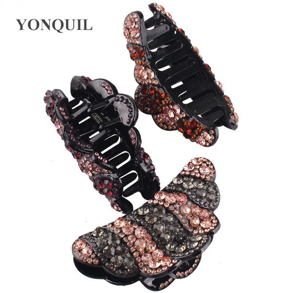 female big hair claw clip women hair clip flower multicolor crystal ladies hairbands fashion women hairpin accsessories, Golden;silver
female big hair claw clip women hair clip flower multicolor crystal ladies hairbands fashion women hairpin accsessories, Golden;silver