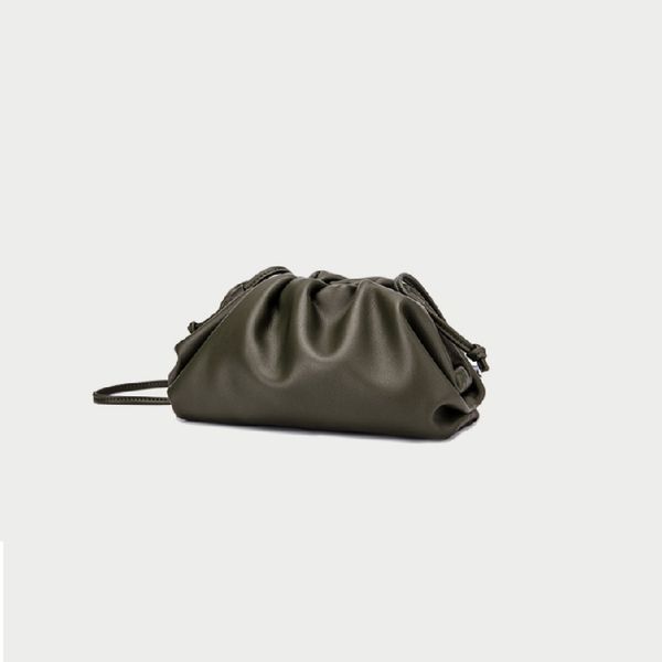 caker brand 2020 women pu leather amy green white cloud bags day clutches bag