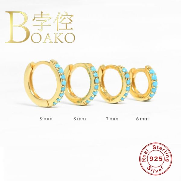 hoop & huggie boako 925 sterling silver earrings for women ins turquoise zircon earring hoops round earings luxury s925 jewelry pendient, Golden;silver
hoop & huggie boako 925 sterling silver earrings for women ins turquoise zircon earring hoops round earings luxury s925 jewelry pendient, Golden;silver