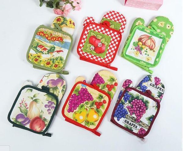 new heat resistant pad and glove set, dining pot holder, oven mitts cotton baker tool
new heat resistant pad and glove set, dining pot holder, oven mitts cotton baker tool