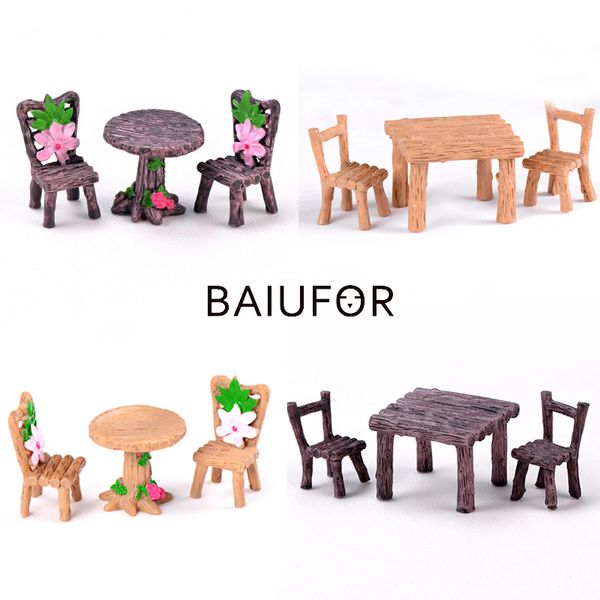 baiufor mini home furniture table and chair fairy garden miniatures terrarium figurines doll house decor doll house accessories
baiufor mini home furniture table and chair fairy garden miniatures terrarium figurines doll house decor doll house accessories