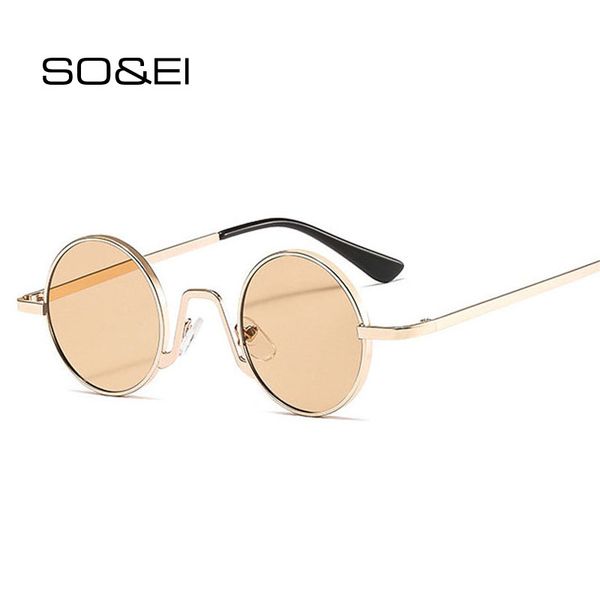 so&ei fashion small round women sunglasses brand designer clear ocean lens eyewear vintage men metal sun glasses oculos uv400, White;black
so&ei fashion small round women sunglasses brand designer clear ocean lens eyewear vintage men metal sun glasses oculos uv400, White;black