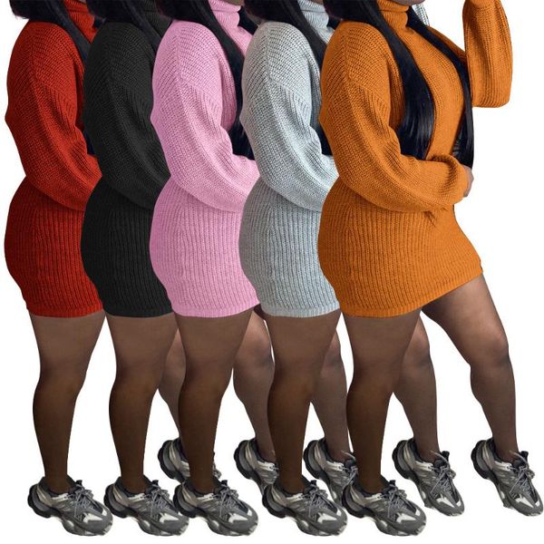 casual dresses autumn winter knitted women long sleeve bodycon dress streetwear fashion ribbed turtleneck sweater midi, Black;gray
casual dresses autumn winter knitted women long sleeve bodycon dress streetwear fashion ribbed turtleneck sweater midi, Black;gray