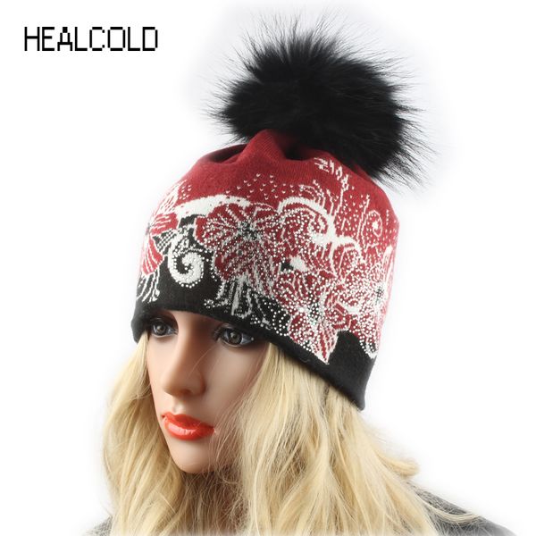 healcold women winter flower hat ladies fur caps raccoon fur ball pompom beanies wool skullies, Blue;gray
healcold women winter flower hat ladies fur caps raccoon fur ball pompom beanies wool skullies, Blue;gray