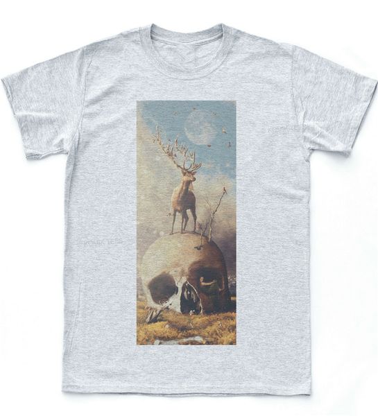 stag skull fantasy art t-shirt hipster vintage indie animal tee summer style casual wear tee shirt
stag skull fantasy art t-shirt hipster vintage indie animal tee summer style casual wear tee shirt