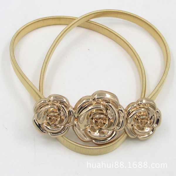 rosespring chain rose fashion all-match decorative clothing metal rosespring chain women's metal rose belt fashion all-match women', Black;brown
rosespring chain rose fashion all-match decorative clothing metal rosespring chain women's metal rose belt fashion all-match women', Black;brown